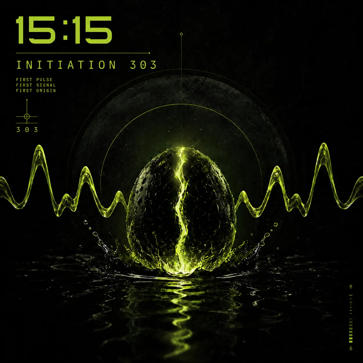 Initiation 303 single artwork by 15:15